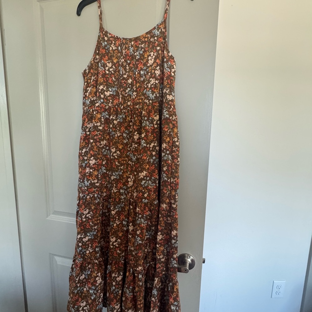 Blu Pepper Multicolor Floral Dress